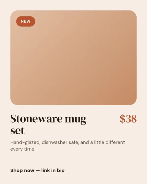 New arrival – Instagram post template