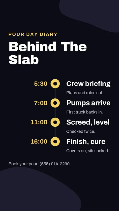 Concrete Day Story – Instagram story template