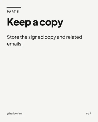 Before You Sign Carousel, page 6