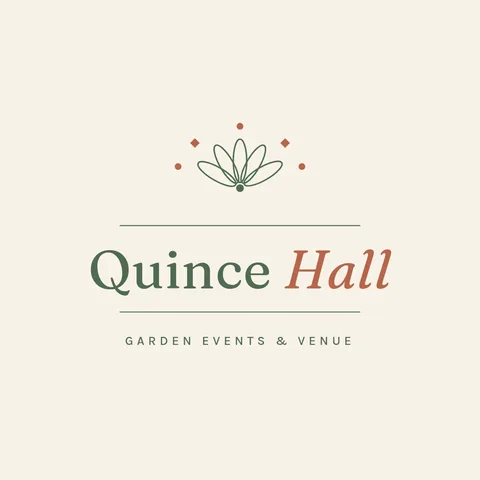 Quince Hall Botanical Fan Logo – Logo template