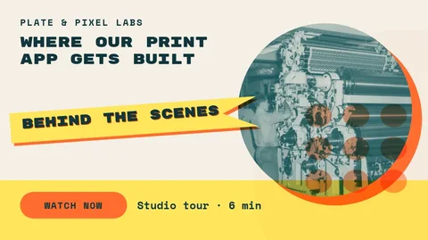 Press Room Ribbon Riso – YouTube thumbnail template