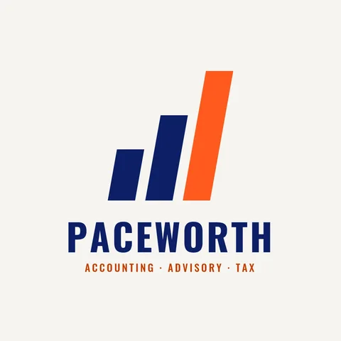 Paceworth Slant Bars Logo – Logo template