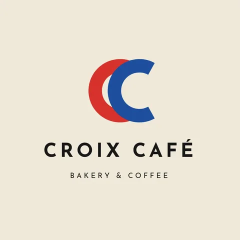 Croix Twin Crescent Monogram – Logo template