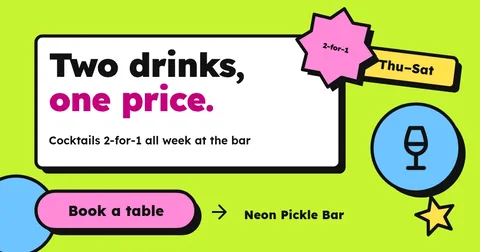 Pickle Sticker Pile Offer – Facebook post template