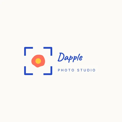 Dapple Viewfinder Script Logo – Logo template