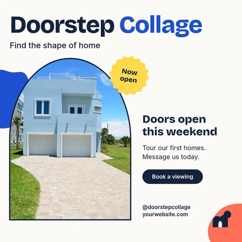 Doorstep Cover Launch Post – LinkedIn post template