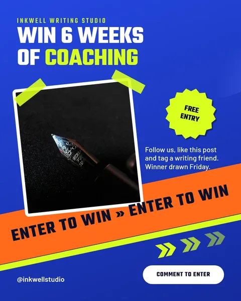 Slanted Nib Enter-to-Win – Instagram post template