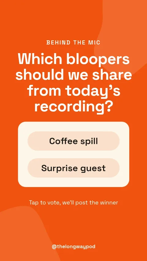Studio Door Poll Story – Instagram story template