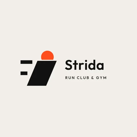 Strida Slant Runner Mark – Logo template