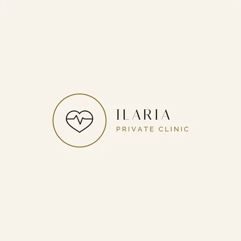 Ilaria Pulse Heart Monoline – Logo template