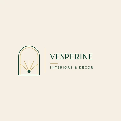 Emerald Fan Arch Deco Logo – Logo template