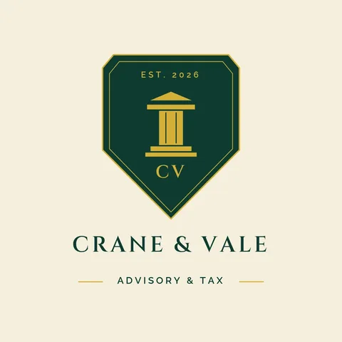 Crane Vale Deco Column Crest – Logo template