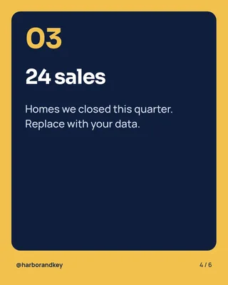 Local Market Numbers Carousel, page 4