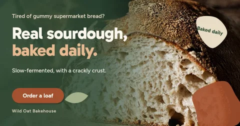 Dawn Loaf Blob Ad – Facebook post template