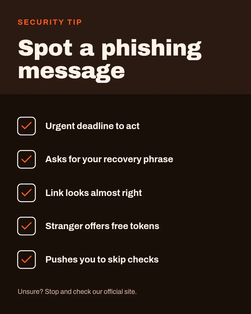 Phishing Red Flags Story – Instagram post template