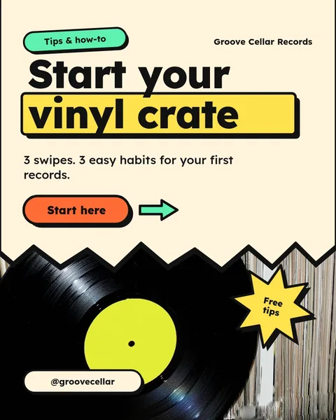 Torn Crate Tips Carousel – Instagram carousel template, 3 pages