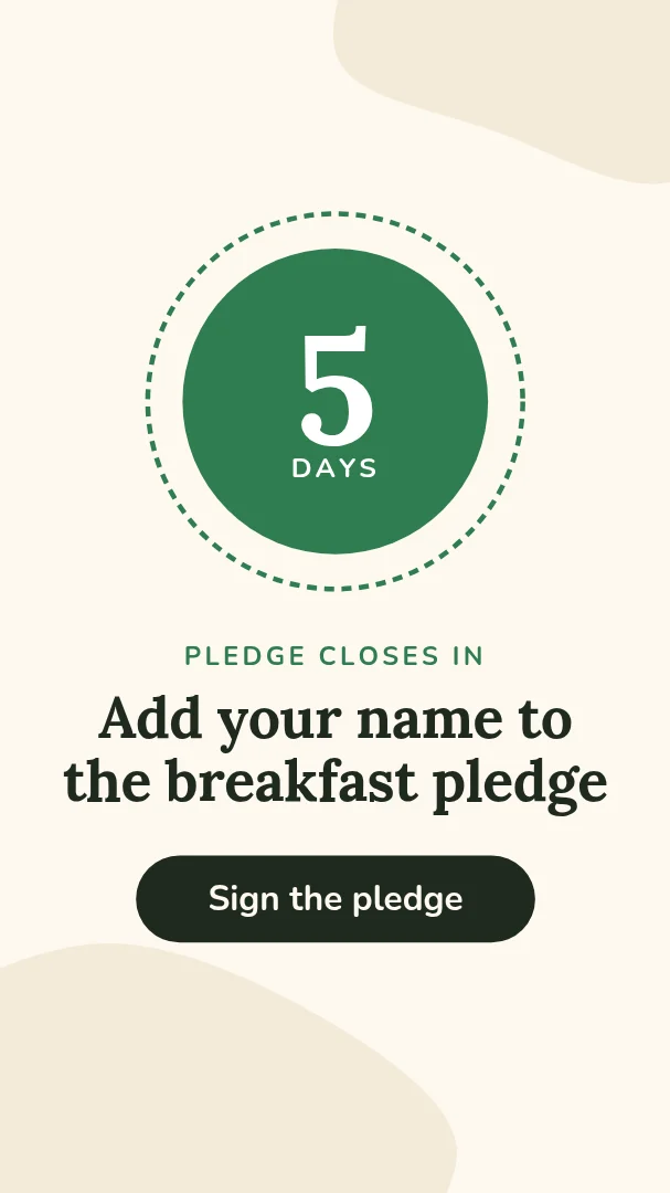 Petition / pledge – Instagram story template