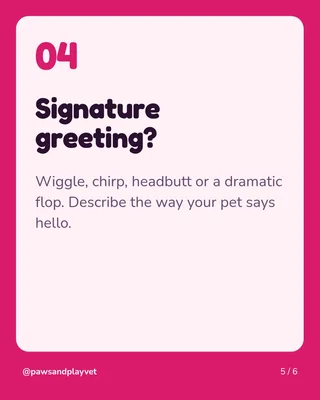 Pet Parent Pop Quiz, page 5