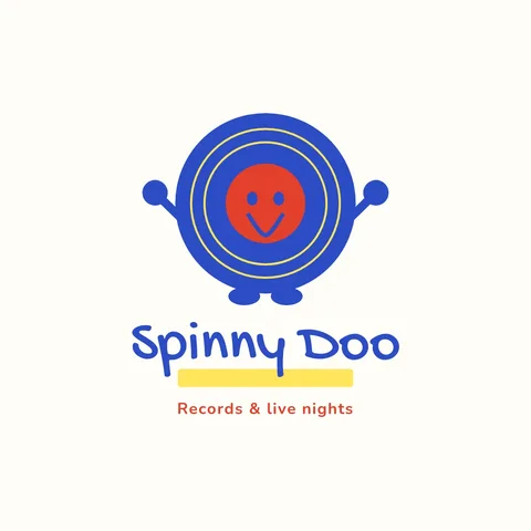 Spinny Doo Record Character Logo – Logo template
