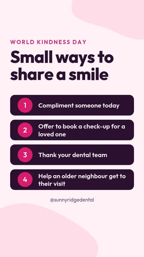 Kindness Day Smiles – Instagram story template