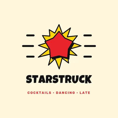 Starstruck Burst Sport Logo – Logo template