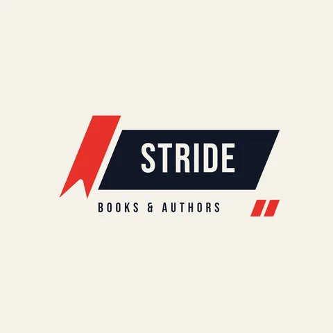 Stride Slanted Bookmark Badge – Logo template