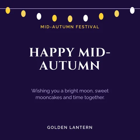 Mid-Autumn Festival – Instagram post template