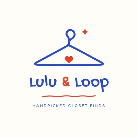 Lulu Loop Hanger Script Logo – Logo template