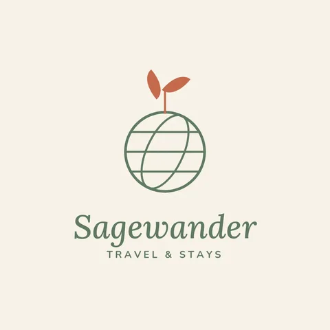 Sage Meridian Globe Mark – Logo template