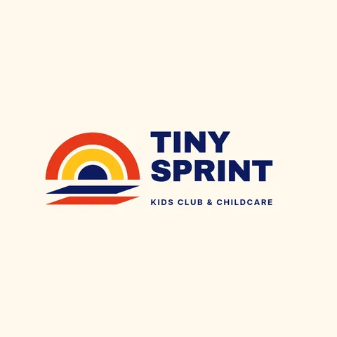 Rainbow Sprint Lockup – Logo template