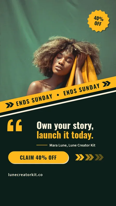 Marigold Slash Creator Kit Ad – Instagram story template