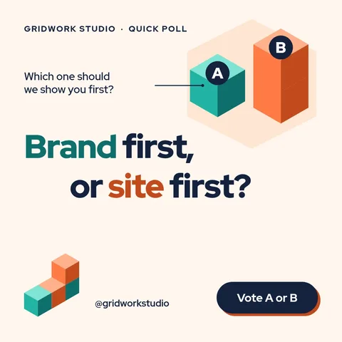 Iso Block Poll Steps – Instagram post template
