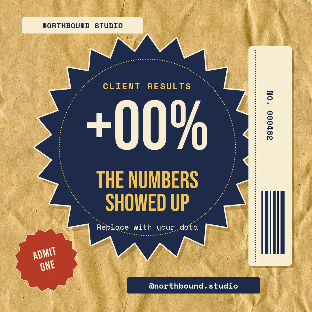 Kraft Seal Results Pass – Instagram post template
