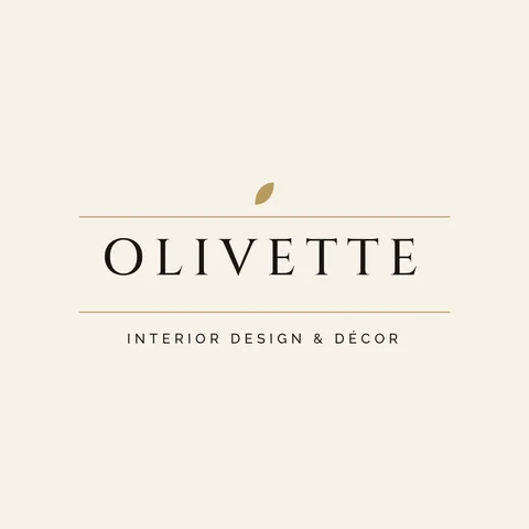 Olivette Hairline Serif Wordmark – Logo template