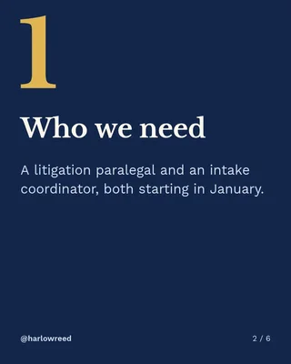 Join Our Legal Team, page 2