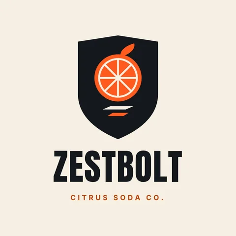 Zestbolt Citrus Shield Logo – Logo template