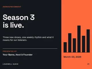 Signal Wave Season Announcement Deck, page 1