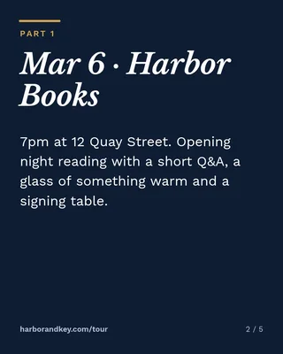 Book Tour Stops Carousel, page 2