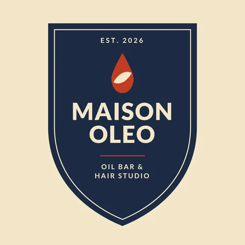 Oil Drop Shield Crest – Logo template