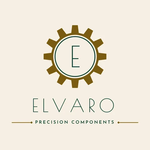Elvaro Deco Cog Monogram – Logo template