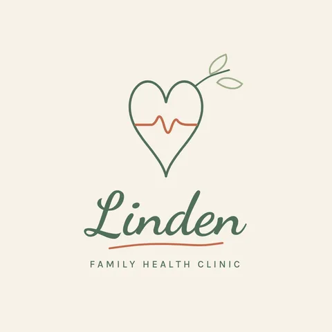 Linden Sprig Script Logo – Logo template