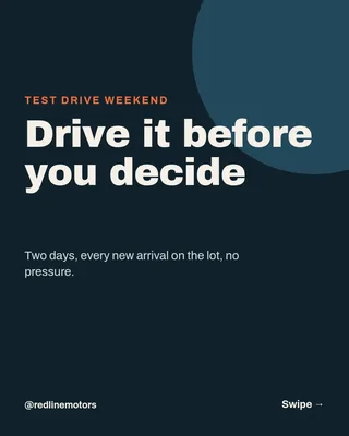 Test Drive Weekend Deck, page 1