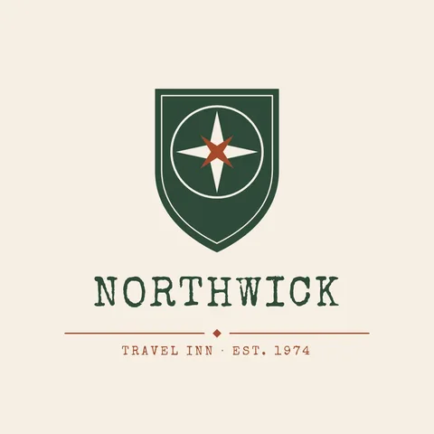 Northwick Crest Compass Logo – Logo template