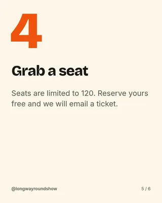 Live Show Tour Guide, page 5
