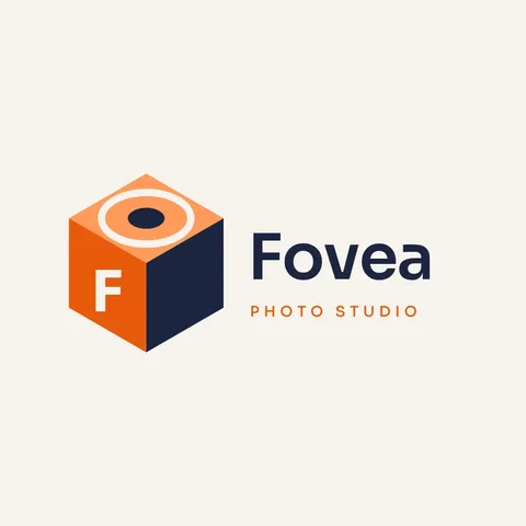 Fovea Iso Cube Lens – Logo template