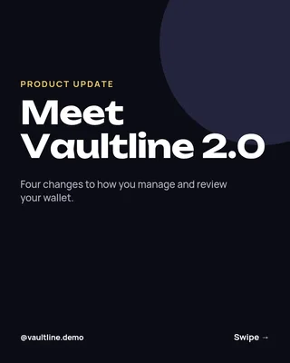 Wallet Update Walkthrough, page 1