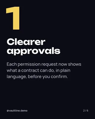 Wallet Update Walkthrough, page 2