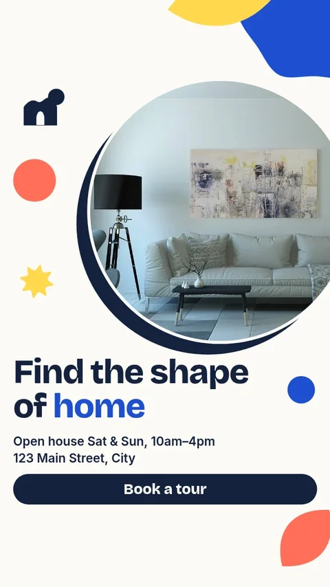 Paper Moon Open House – Instagram story template
