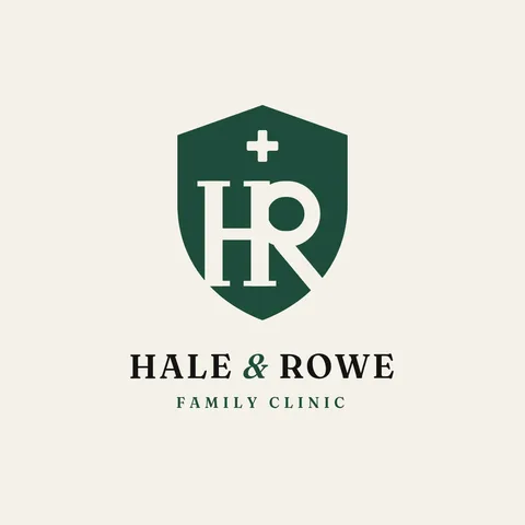 Shared Stem Shield Monogram – Logo template