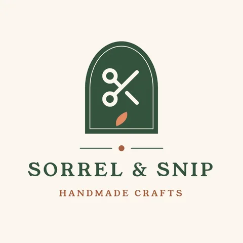 Sorrel Arch Scissors Logo – Logo template